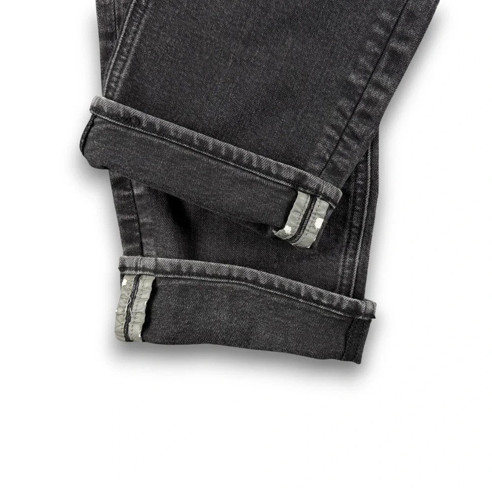Levi's 511 Jeans Mens 38x30 Gray Slim Fit Reflective Selvedge Denim Gusset Pants